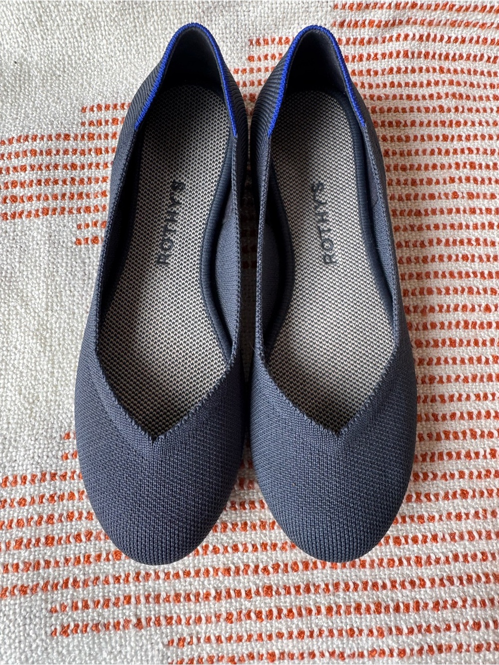 Rothy’s Navy Blue Flats - size 7